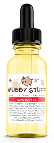 Muddy Stuff Organic Body Oil: 2oz. Cupid Body Oil