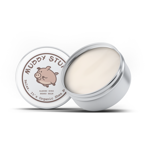 Muddy Stuff Organic Beard Balm: 4oz. Almond Eyes