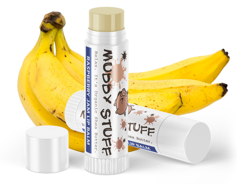 Muddy Stuff Organic Lip Balm: .15oz Love Bananas