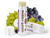 Muddy Stuff Organic Lip Balm: .15oz Good Grapes
