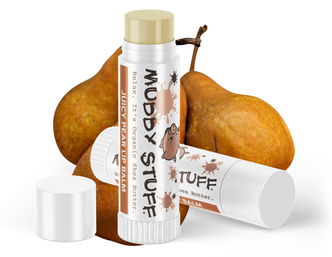 Muddy Stuff Organic Lip Balm: .15oz Juicy Pear