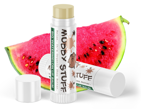 Muddy Stuff Organic Lip Balm: .15oz Big Watermelon